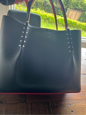 Christian Louboutin Cabarock Small Tote (Authentic)